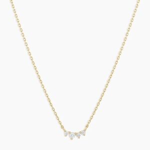 Gorjana Diamond Cluster Necklace